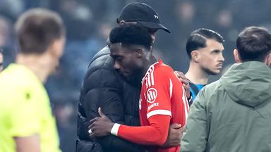 Vincent Kompany und Alphonso Davies am 10.03.2026