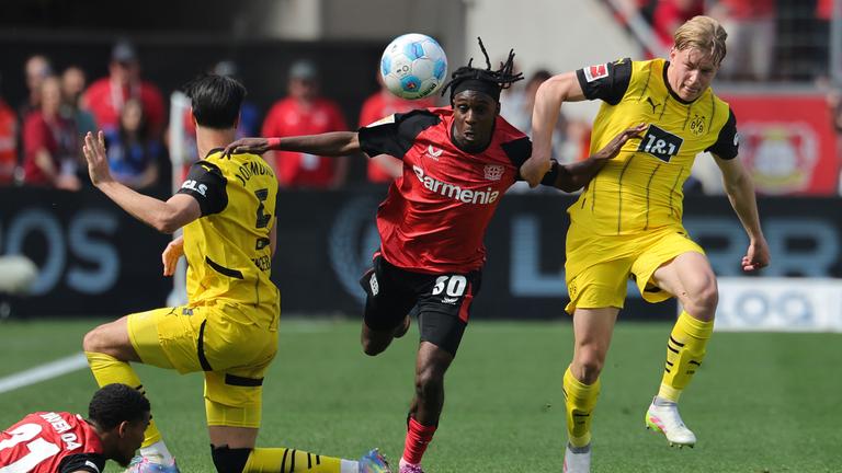 Fußball Bundesliga: Bayer Leverkusen - Borussia Dortmund