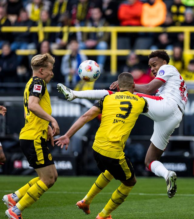 Fußball-Bundesliga: Borussia Dortmund gegen RB Leipzig am 04.10.2025.
