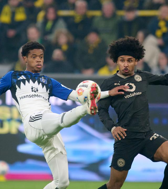 Fußball-Bundesliga: Borussia Dortmund - Hamburger SV.