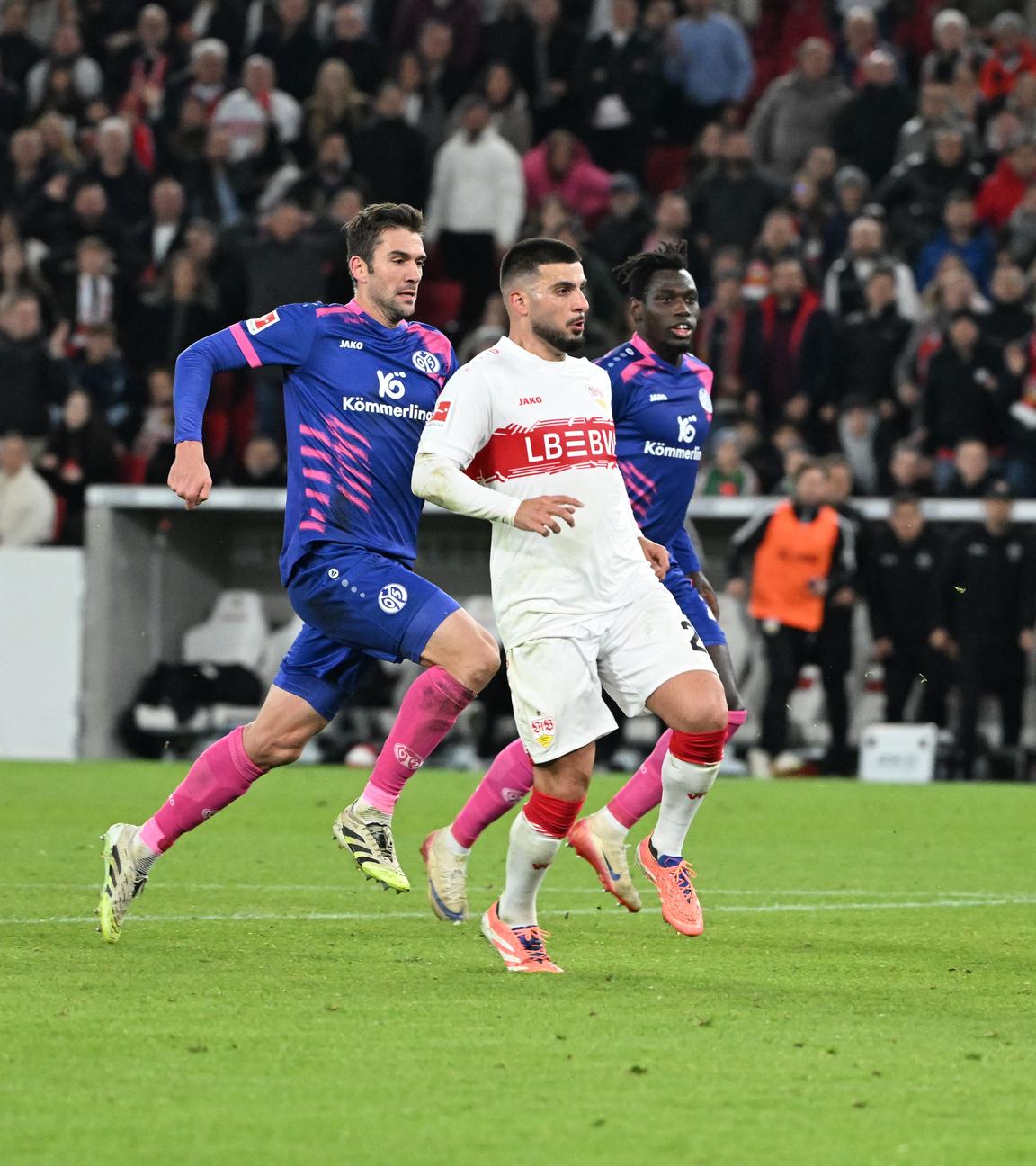 Fußball: Stuttgart gegen Mainz.