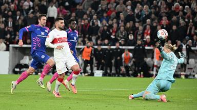 Fußball: Stuttgart gegen Mainz.