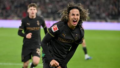 Fußball-Bundesliga: VfB Stuttgart gegen Borussia Mönchengladbach.
