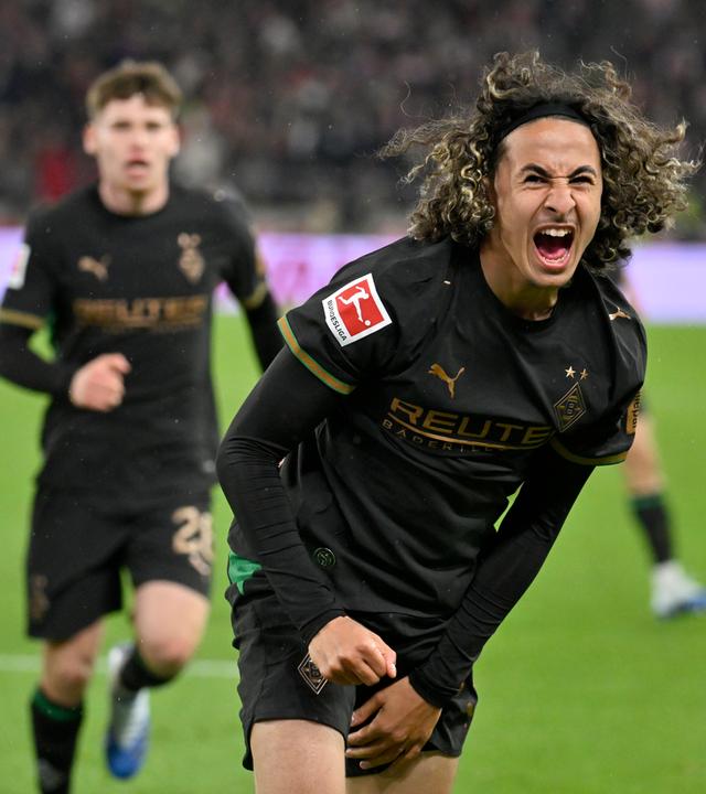Fußball-Bundesliga: VfB Stuttgart gegen Borussia Mönchengladbach.
