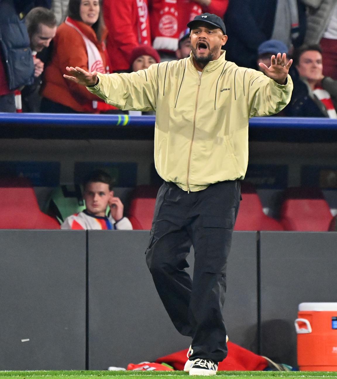 Fußball: Vincent Kompany, Trainer beim FC Bayern München.