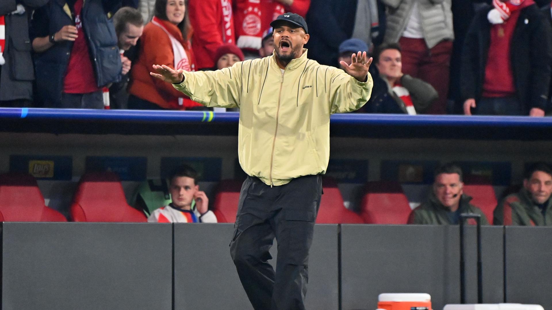 Fußball: Vincent Kompany, Trainer beim FC Bayern München.