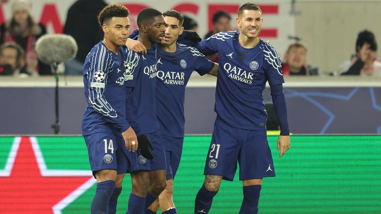 Fußball: Jubel bei Paris Saint-Germain.