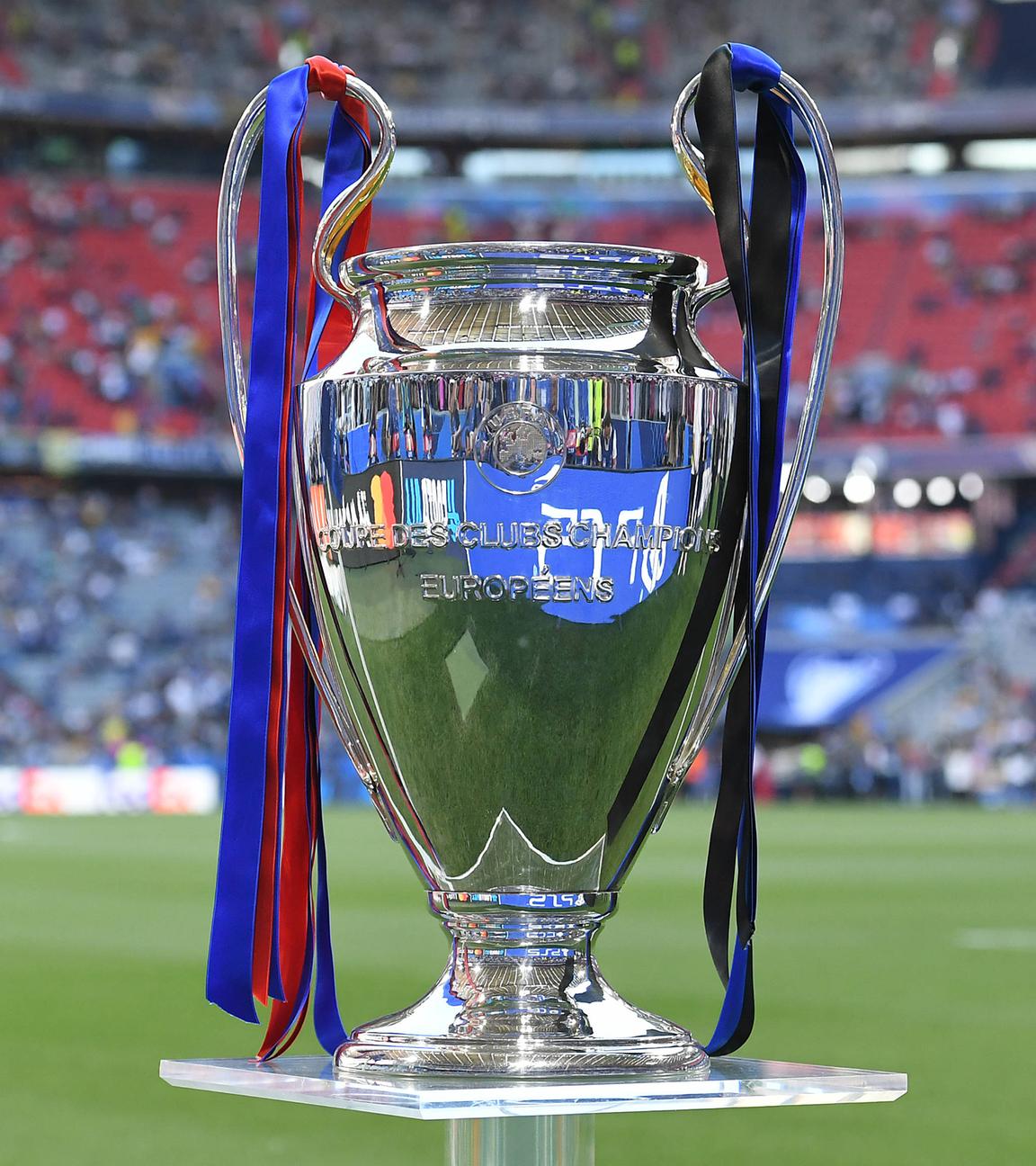 Der Pokal der UEFA Champions-League 