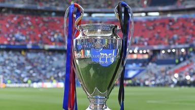 Der Pokal der UEFA Champions-League 