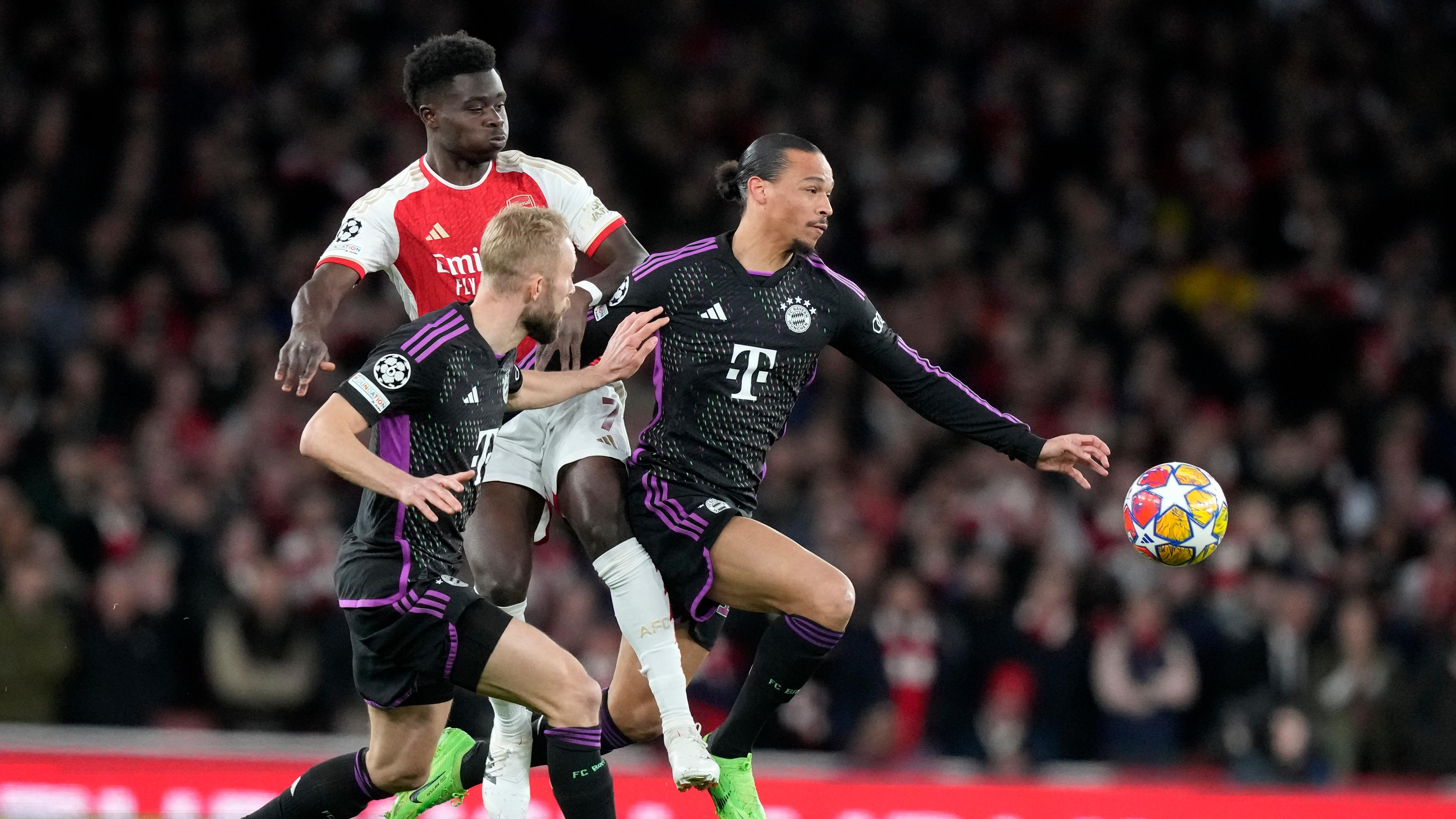 Fußball: FC Arsenal - FC Bayern München.