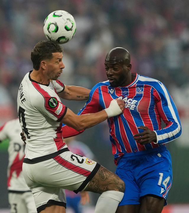 Fußball: Crystal Palace gegen Rayo Vallecano.