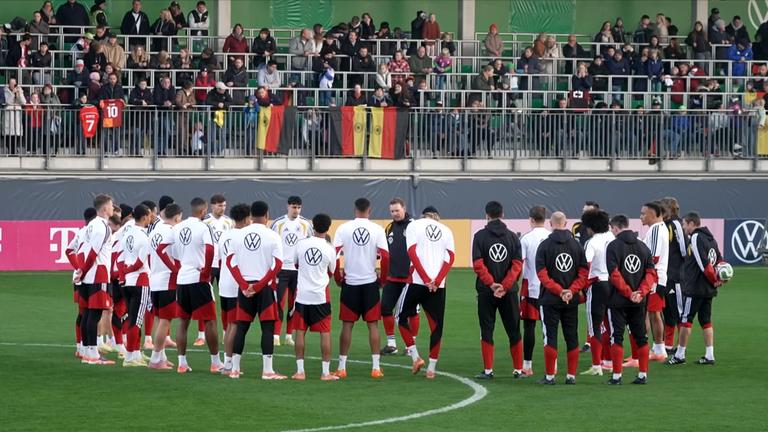 DFB-Elf bereitet sich auf WM-Quali vor