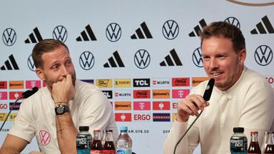 Fußball: Oliver Baumann (l.) und Julian Nagelsmann.