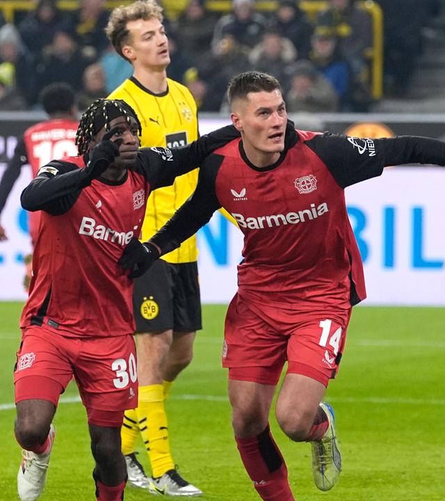 Fußball: Dortmund gegen Leverkusen.