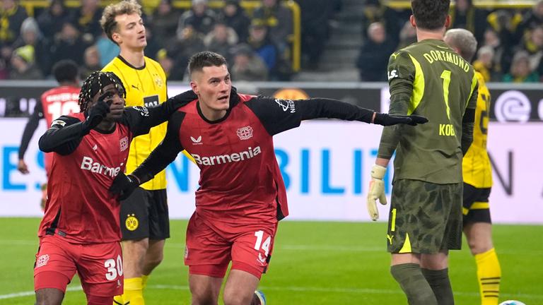 Fußball: Dortmund gegen Leverkusen.