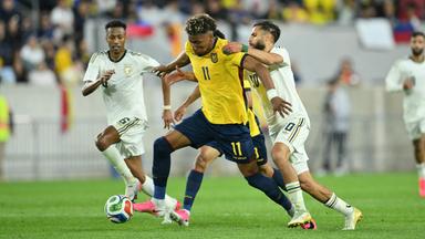 Ecuador feiert Sieg gegen Saudi-Arabien