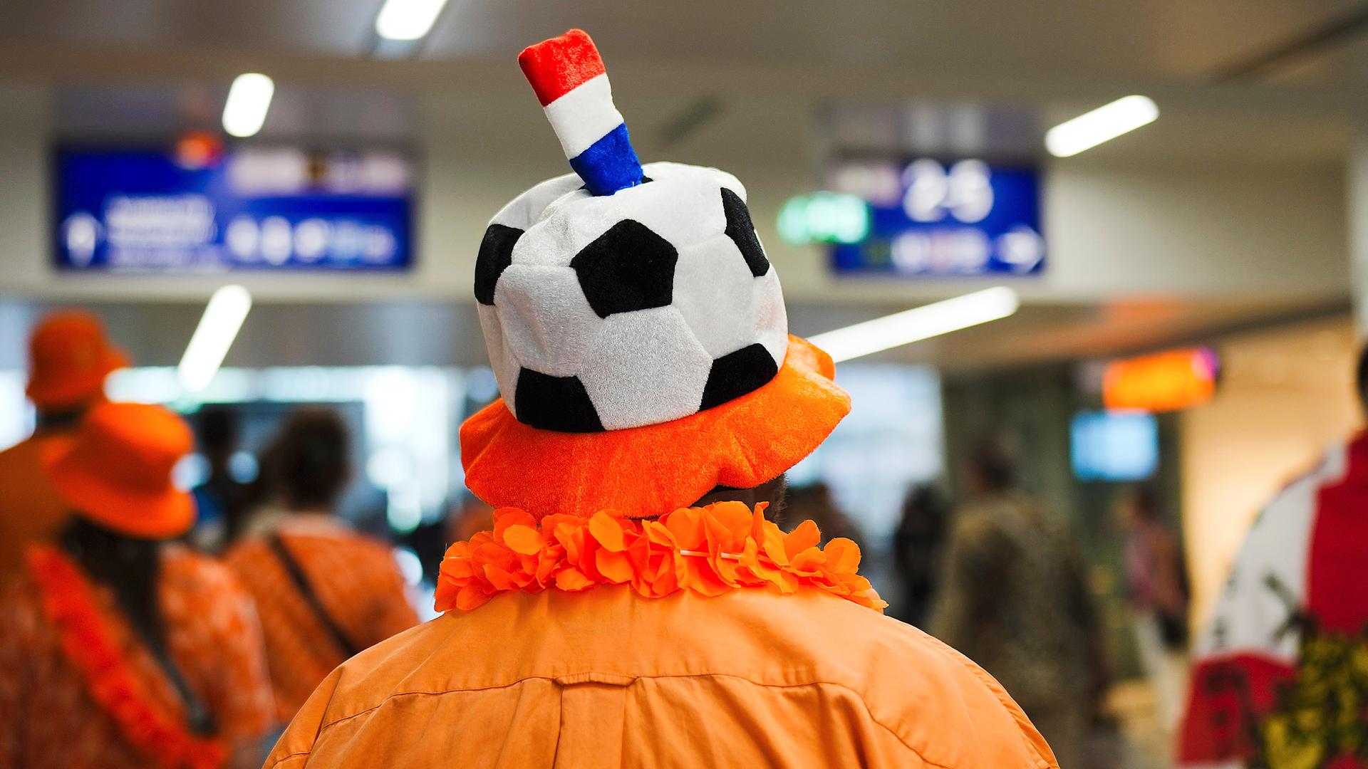 Fans der Niederlande, aufgenommen am 10.07.2024