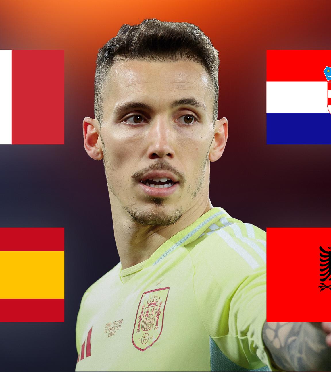 Fußball EM, Gruppe B, Alejandro Grimaldo
