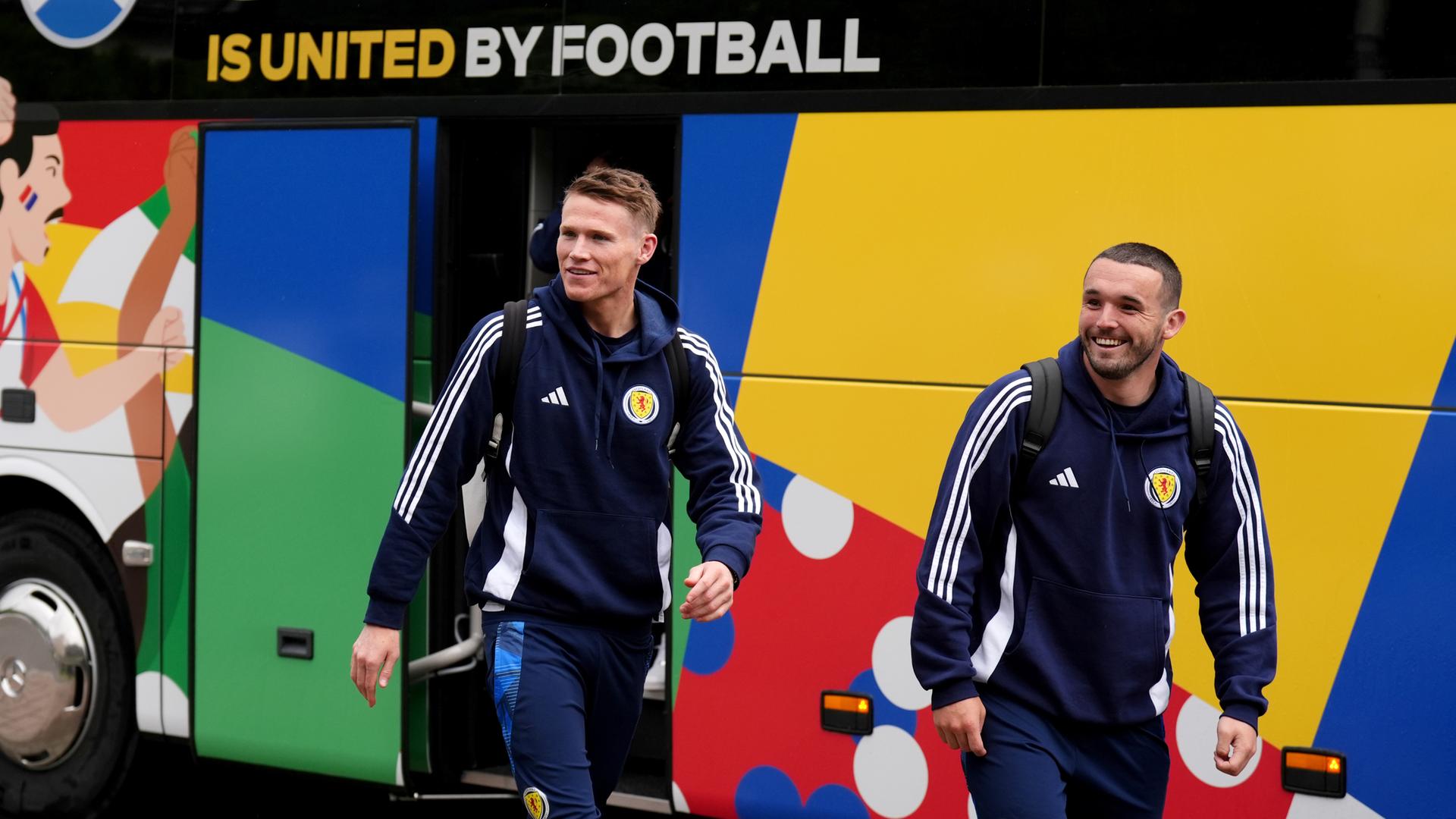 Schottland, Ankunft im Teamquartier