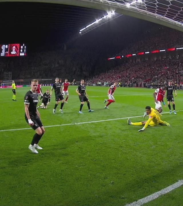Fußball: Braga gegen SC Freiburg.