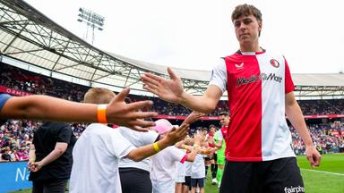 Leo Sauer beim Feyenood-Festival im Stadion De Kuip in Rotterdam.