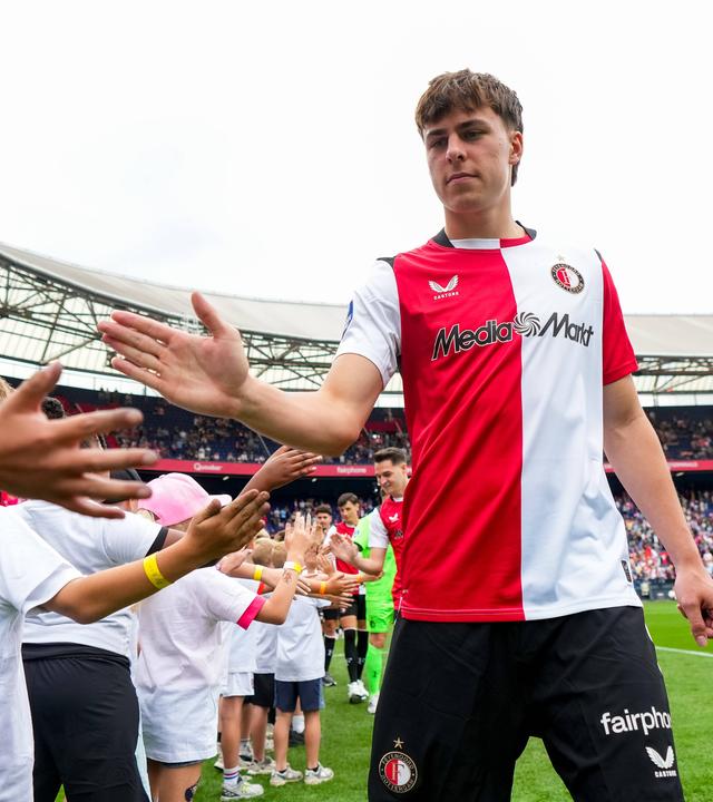 Leo Sauer beim Feyenood-Festival im Stadion De Kuip in Rotterdam.
