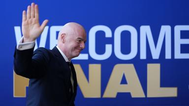 FIFA-Präsident Gianni Infantino vor dem Finale der Fußball-WM 2026.