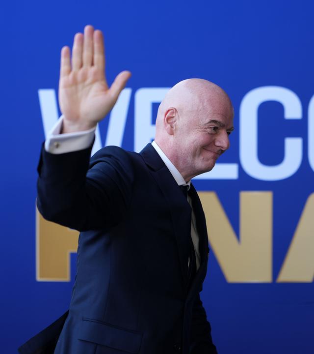 FIFA-Präsident Gianni Infantino vor dem Finale der Fußball-WM 2026.