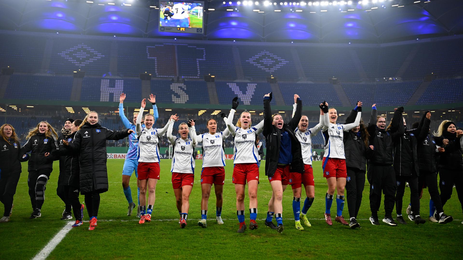 Fußball: Die Frauen des Hamburger SV.
