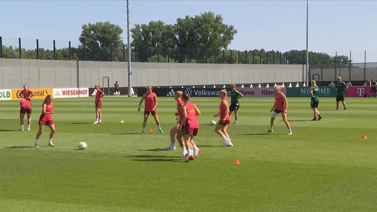 Frauen-Nationalmannschaft vor EM