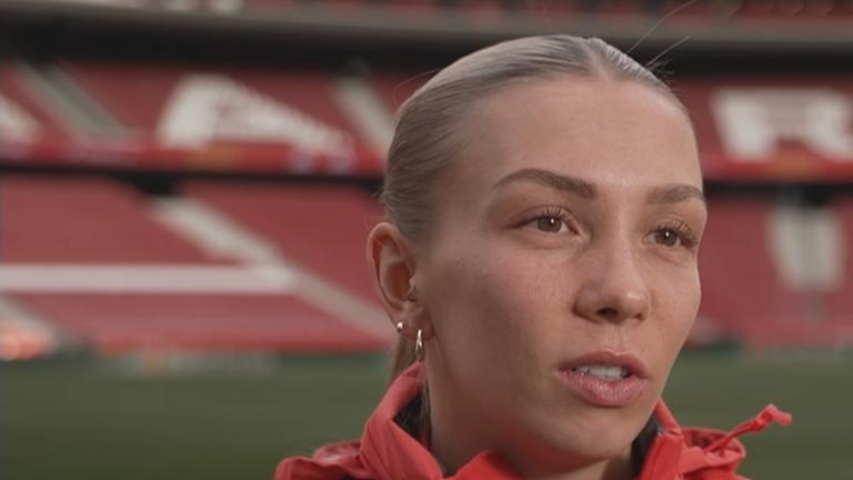 Fußball: DFB-Nationalspielerin Elisa Senß.