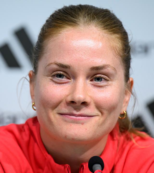 Pressekonferenz mit Sjoeke Nüsken, aufgenommen am 02.03.2026
