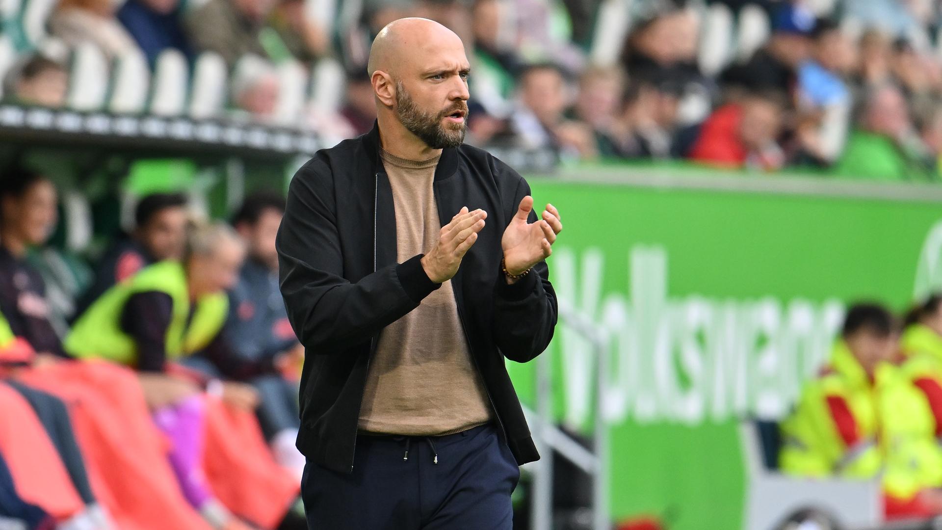 Fußball: Stephan Lerch, Trainer des VfL Wolfsburg (Frauen).