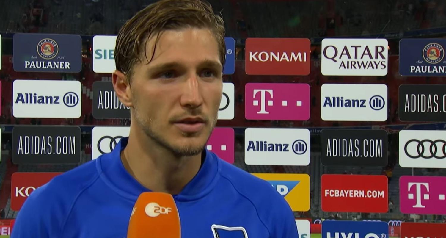 Fußball: Niklas Stark von Hertha BSC.