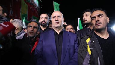 Der Präsident des iranischen Fußballverbands, Mehdi Tadsch.
