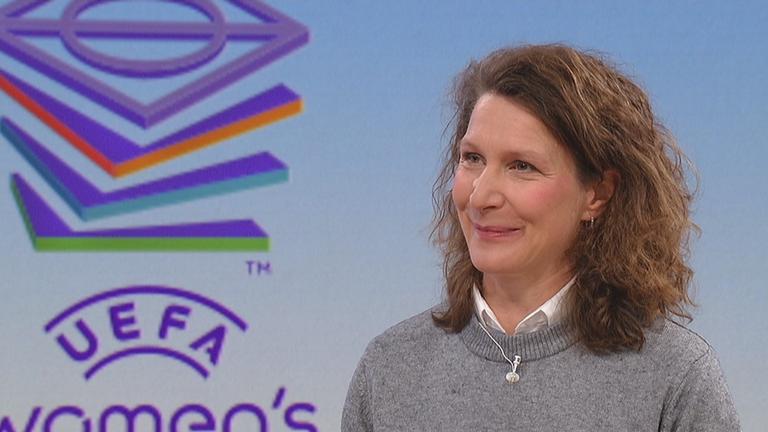 Fußball: ZDF-Expertin Kathrin Lehmann.