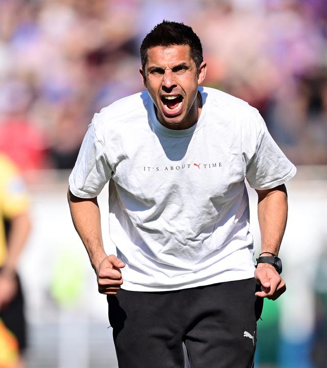 Fußball: Trainer Marcel Rapp.