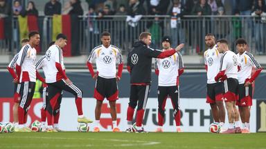 Fussball Nationalmannschaft, Öffentliches Training in Wolfsburg