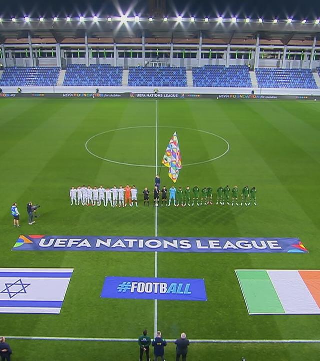 Fußball: Irland gegen Israel in der Nations League.