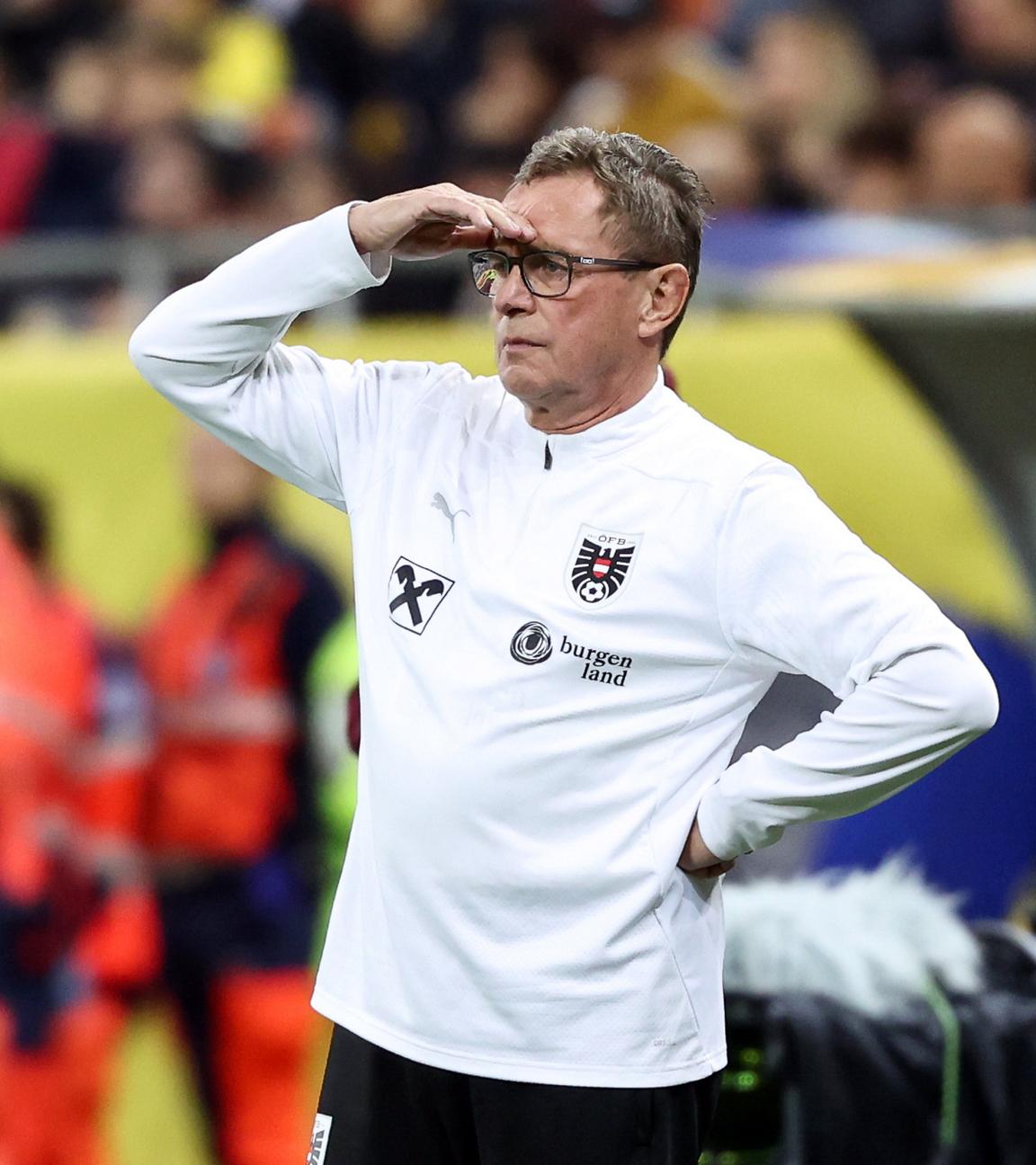 Fußball: Österreichs Nationaltrainer Ralf Rangnick.