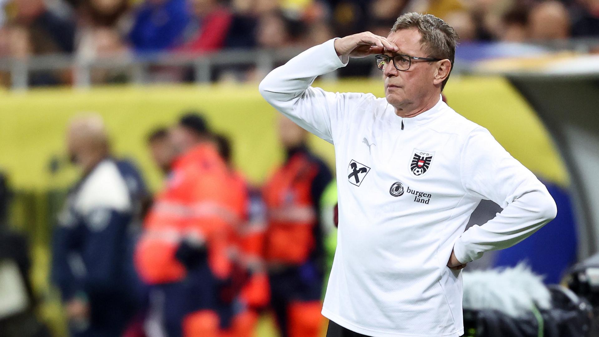 Fußball: Österreichs Nationaltrainer Ralf Rangnick.