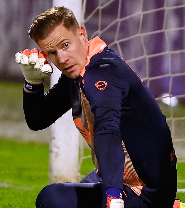 Fußball: Pokal Spanien, CD Guadalajara - FC Barcelona- - Marc-André ter Stegen