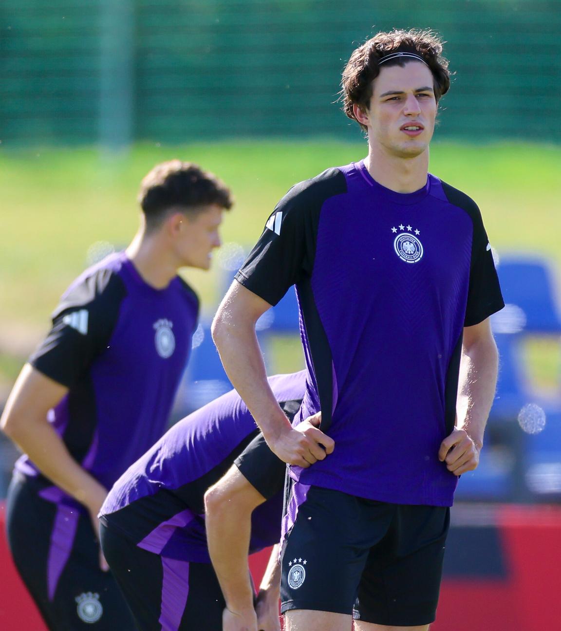 U21-Nationalspieler Merlin Röhl im Training