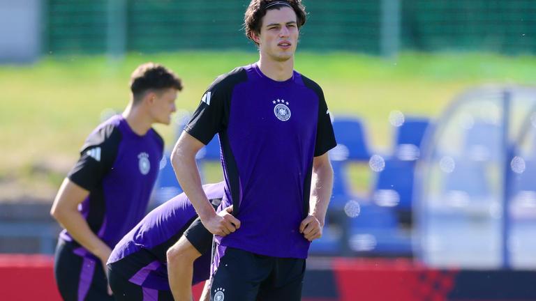 U21-Nationalspieler Merlin Röhl im Training