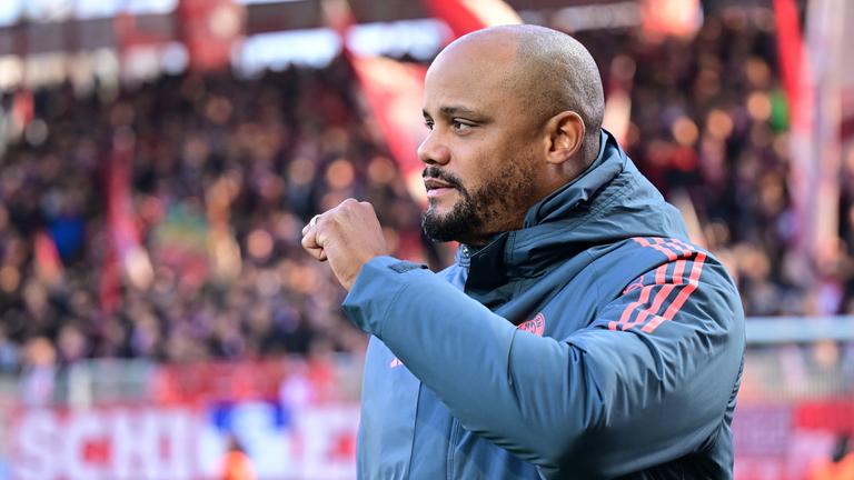 Fußball: Vincent Kompany, Trainer des FC Bayern München.