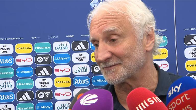 Rudi Völler zum Finaleinzug der U21