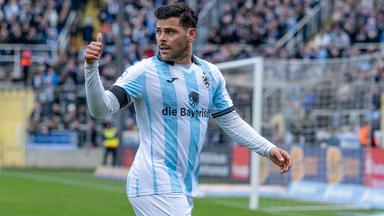 Fußball: Kevin Volland von 1860 München.