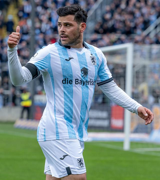 Fußball: Kevin Volland von 1860 München.
