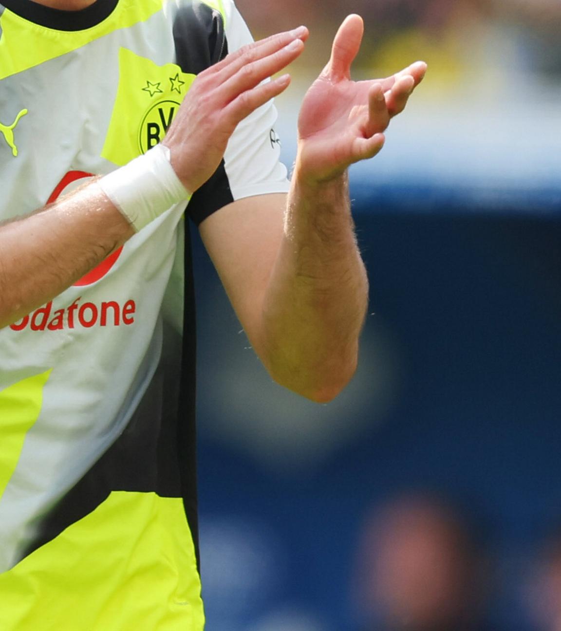 Waldemar Anton beim Spiel in Hoffenheim