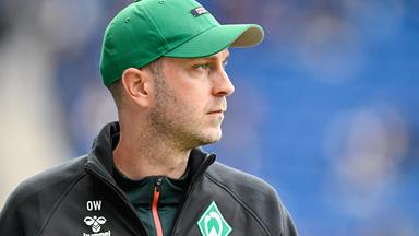 Fußball: Trainer Ole Werner vom SV Werder Bremen.